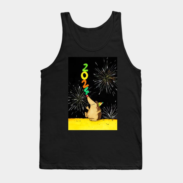 Happy New Year 2024 Tank Top by nicolejanes